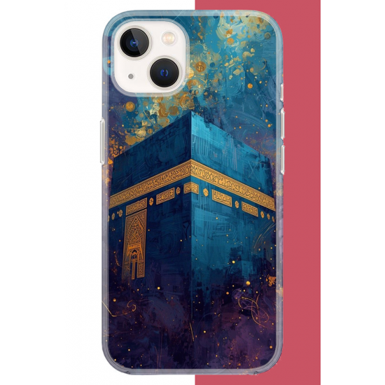 iPhone 13-14 Uyumlu Kabe1 UV Baskılı Silikon Kılıf