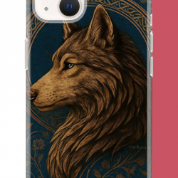 iPhone 13-14 Uyumlu Kurt UV Baskılı Silikon Kılıf