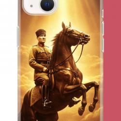 iPhone 13-14 Uyumlu Atatürk5 UV Baskılı Silikon Kılıf