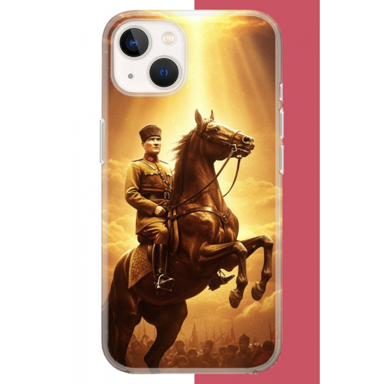 iPhone 13-14 Uyumlu Atatürk5 UV Baskılı Silikon Kılıf iPhone 13-14 Uyumlu Atatürk5 UV Baskılı Silikon Kılıf