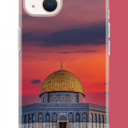 iPhone 13-14 Uyumlu Kudüs4 UV Baskılı Silikon Kılıf