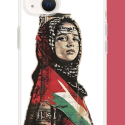 iPhone 13-14 Uyumlu Filistin2 UV Baskılı Silikon Kılıf