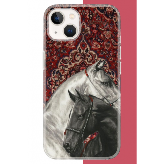 iPhone 13-14 Uyumlu Türk Halı UV Baskılı Silikon Kılıf