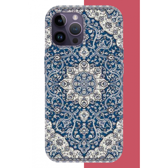 iPhone 14 PRO Uyumlu Halı2 UV Baskılı Silikon Kılıf