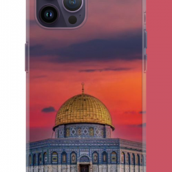iPhone 14 PRO Uyumlu Kudüs4 UV Baskılı Silikon Kılıf