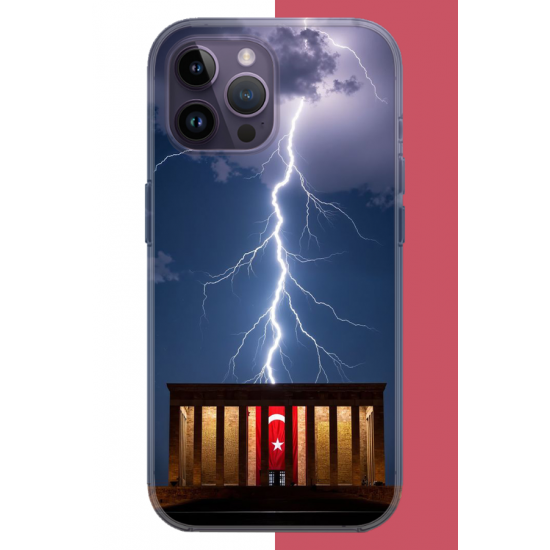 iPhone 14 PRO Uyumlu Anıtkabir UV Baskılı Silikon Kılıf iPhone 14 PRO Uyumlu Anıtkabir UV Baskılı Silikon Kılıf