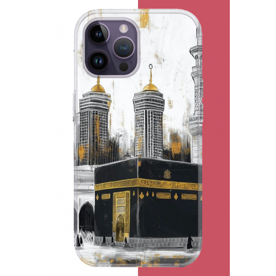 iPhone 14 PRO Uyumlu Kabe6 UV Baskılı Silikon Kılıf