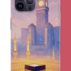 iPhone 14 PRO MAX Uyumlu Kabe3 UV Baskılı Silikon Kılıf