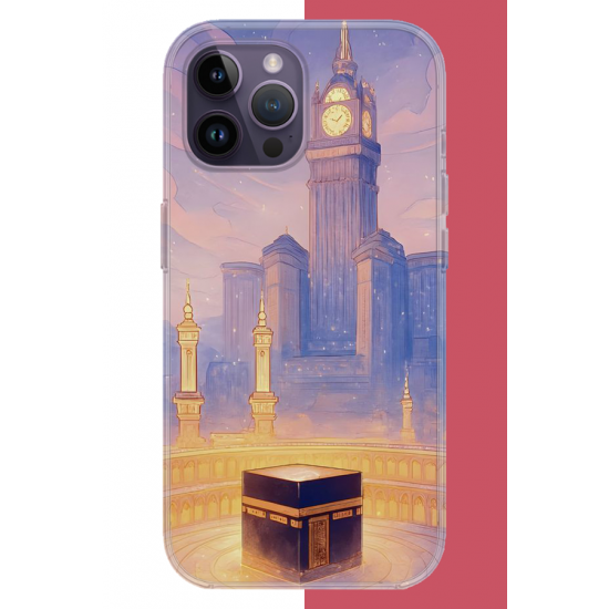 iPhone 14 PRO MAX Uyumlu Kabe3 UV Baskılı Silikon Kılıf