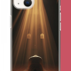 iPhone 15 Uyumlu Huzur Dua UV Baskılı Silikon Kılıf