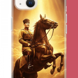 iPhone 15 Uyumlu Atatürk5 UV Baskılı Silikon Kılıf