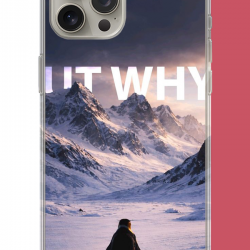 iPhone 15 PRO Uyumlu Nihilist Penguen UV Baskılı Silikon Kılıf
