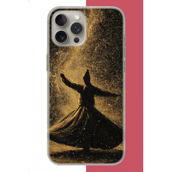 iPhone 15 PRO Uyumlu Semazen UV Baskılı Silikon Kılıf
