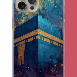 iPhone 15 PRO Uyumlu Kabe1 UV Baskılı Silikon Kılıf