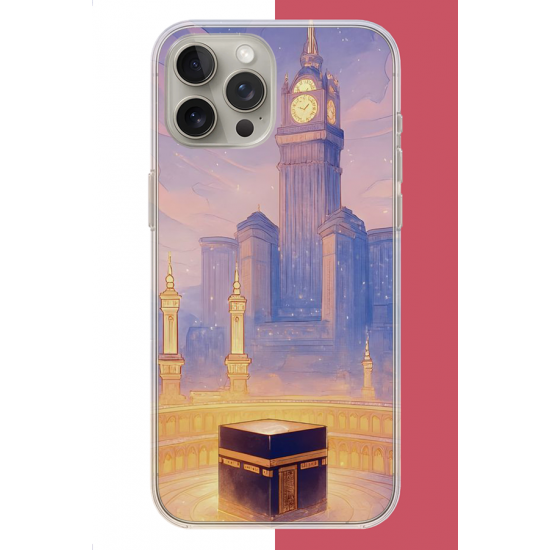 iPhone 15 PRO Uyumlu Kabe3 UV Baskılı Silikon Kılıf