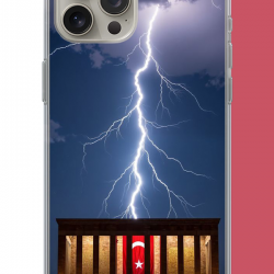 iPhone 15 PRO Uyumlu Anıtkabir UV Baskılı Silikon Kılıf