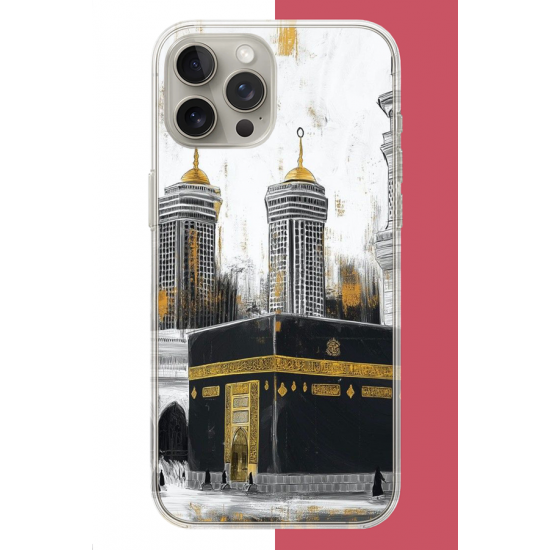 iPhone 15 PRO Uyumlu Kabe6 UV Baskılı Silikon Kılıf