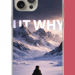 iPhone 15 PRO MAX Uyumlu Nihilist Penguen UV Baskılı Silikon Kılıf