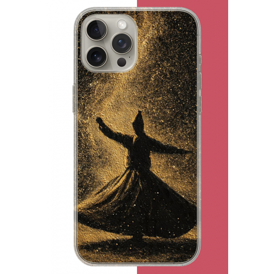iPhone 15 PRO MAX Uyumlu Semazen UV Baskılı Silikon Kılıf