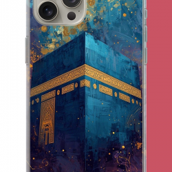 iPhone 15 PRO MAX Uyumlu Kabe1 UV Baskılı Silikon Kılıf