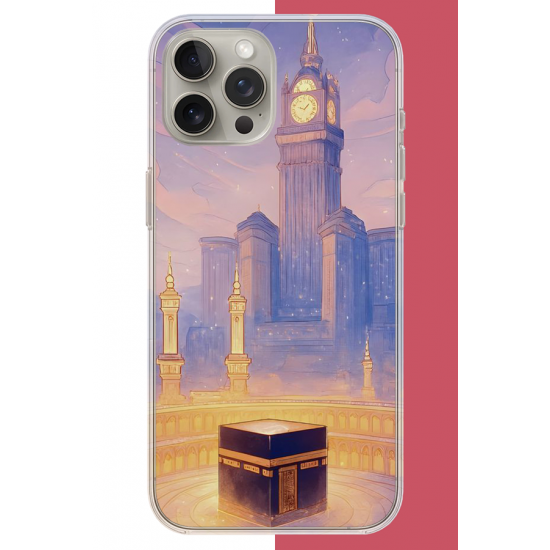 iPhone 15 PRO MAX Uyumlu Kabe3 UV Baskılı Silikon Kılıf