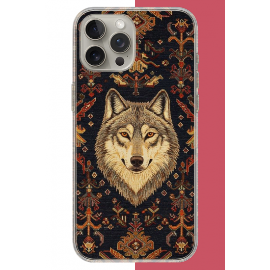 iPhone 15 PRO MAX Uyumlu Halı5 UV Baskılı Silikon Kılıf