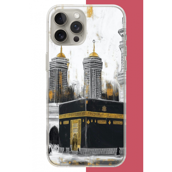 iPhone 15 PRO MAX Uyumlu Kabe6 UV Baskılı Silikon Kılıf
