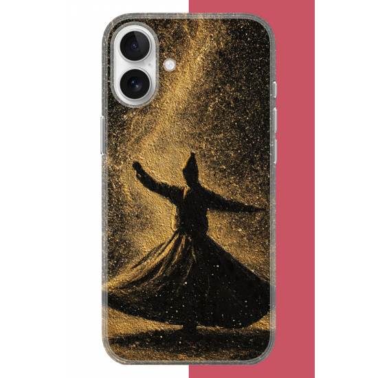 iPhone 16 Uyumlu Semazen UV Baskılı Silikon Kılıf