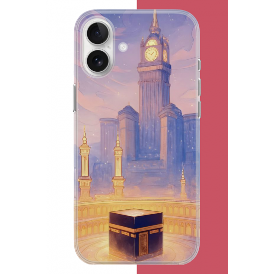 iPhone 16 Uyumlu Kabe3 UV Baskılı Silikon Kılıf