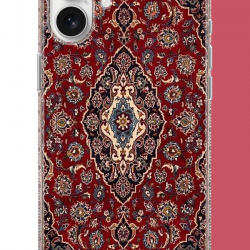 iPhone 16 Uyumlu Halı3 UV Baskılı Silikon Kılıf