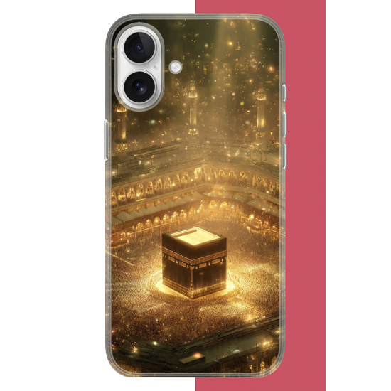 iPhone 16 Uyumlu Kabe5 UV Baskılı Silikon Kılıf
