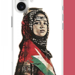 iPhone 16 Uyumlu Filistin2 UV Baskılı Silikon Kılıf