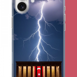 iPhone 16 Uyumlu Anıtkabir UV Baskılı Silikon Kılıf