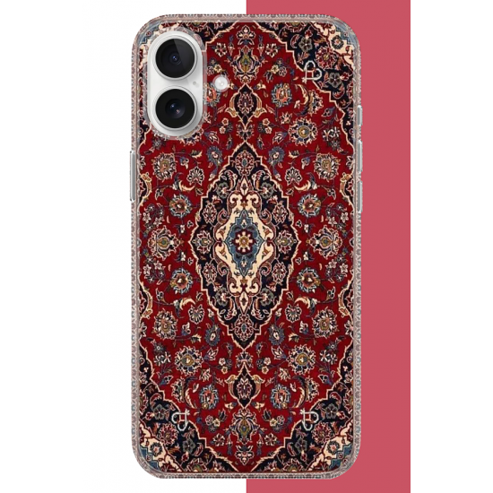 iPhone 17 Uyumlu Halı3 UV Baskılı Silikon Kılıf