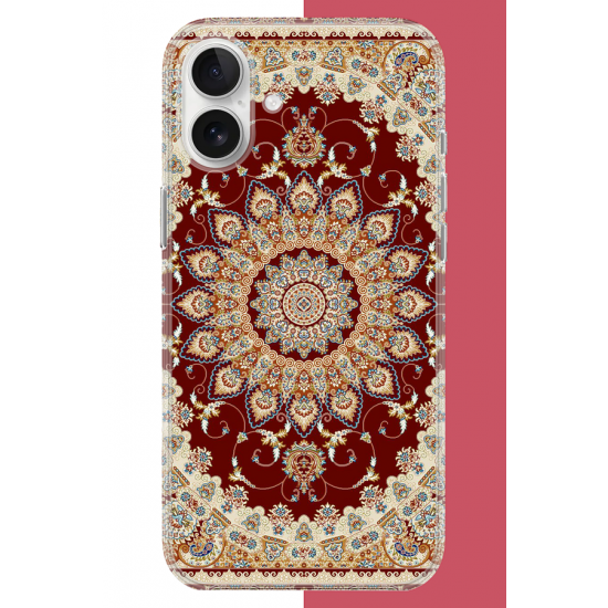 iPhone 17 Uyumlu Halı4 UV Baskılı Silikon Kılıf