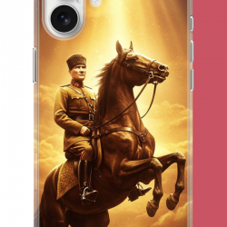 iPhone 17 Uyumlu Atatürk5 UV Baskılı Silikon Kılıf