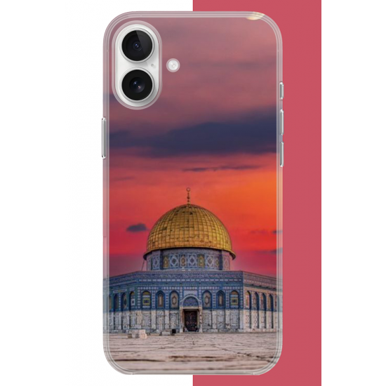 iPhone 17 Uyumlu Kudüs4 UV Baskılı Silikon Kılıf