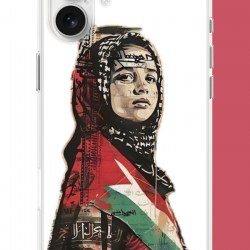 iPhone 17 Uyumlu Filistin2 UV Baskılı Silikon Kılıf