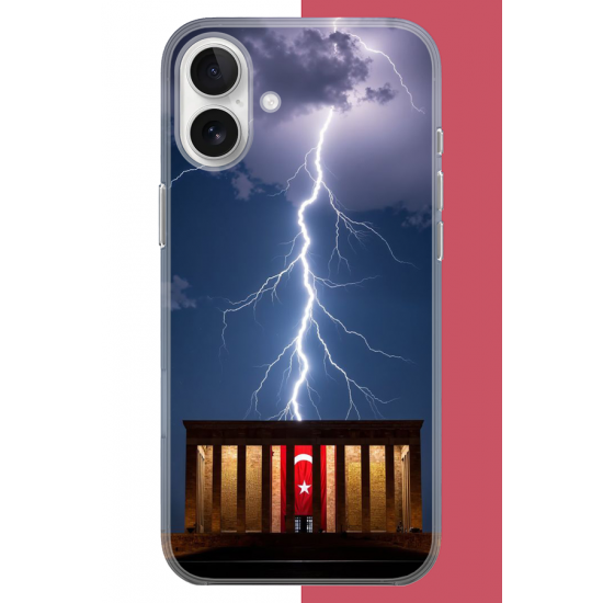 iPhone 17 Uyumlu Anıtkabir UV Baskılı Silikon Kılıf