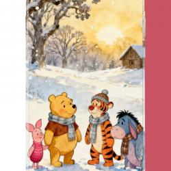 iPhone 6 - 6S Uyumlu Winnie The Pooh2 UV Baskılı Silikon Kılıf