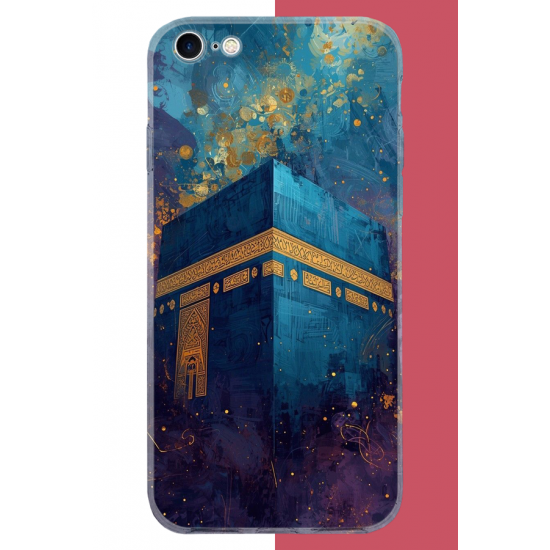 iPhone 6 - 6S Uyumlu Kabe1 UV Baskılı Silikon Kılıf