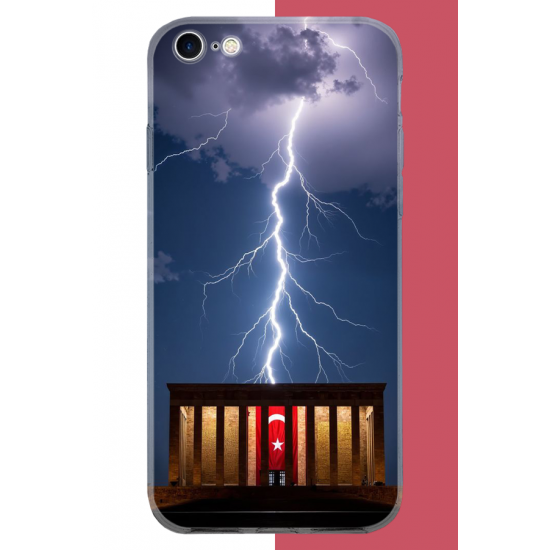 iPhone 6 - 6S Uyumlu Anıtkabir UV Baskılı Silikon Kılıf