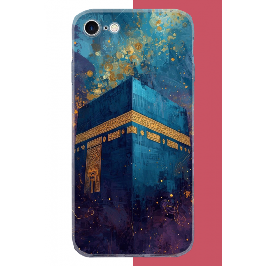 iPhone 7-8-SE 2020 Uyumlu Kabe1 UV Baskılı Silikon Kılıf