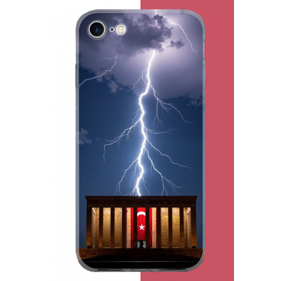 iPhone 7-8-SE 2020 Uyumlu Anıtkabir UV Baskılı Silikon Kılıf