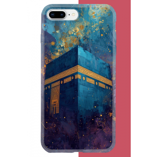 iPhone 7 PLUS-8 PLUS Uyumlu Kabe1 UV Baskılı Silikon Kılıf