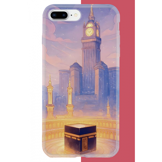 iPhone 7 PLUS-8 PLUS Uyumlu Kabe3 UV Baskılı Silikon Kılıf