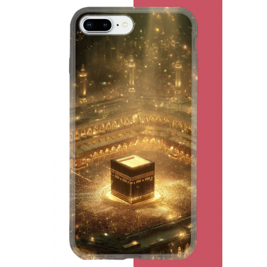 iPhone 7 PLUS-8 PLUS Uyumlu Kabe5 UV Baskılı Silikon Kılıf