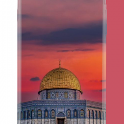 iPhone 7 PLUS-8 PLUS Uyumlu Kudüs4 UV Baskılı Silikon Kılıf