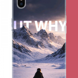 iPhone X-XS Uyumlu Nihilist Penguen UV Baskılı Silikon Kılıf