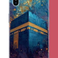 iPhone X-XS Uyumlu Kabe1 UV Baskılı Silikon Kılıf
